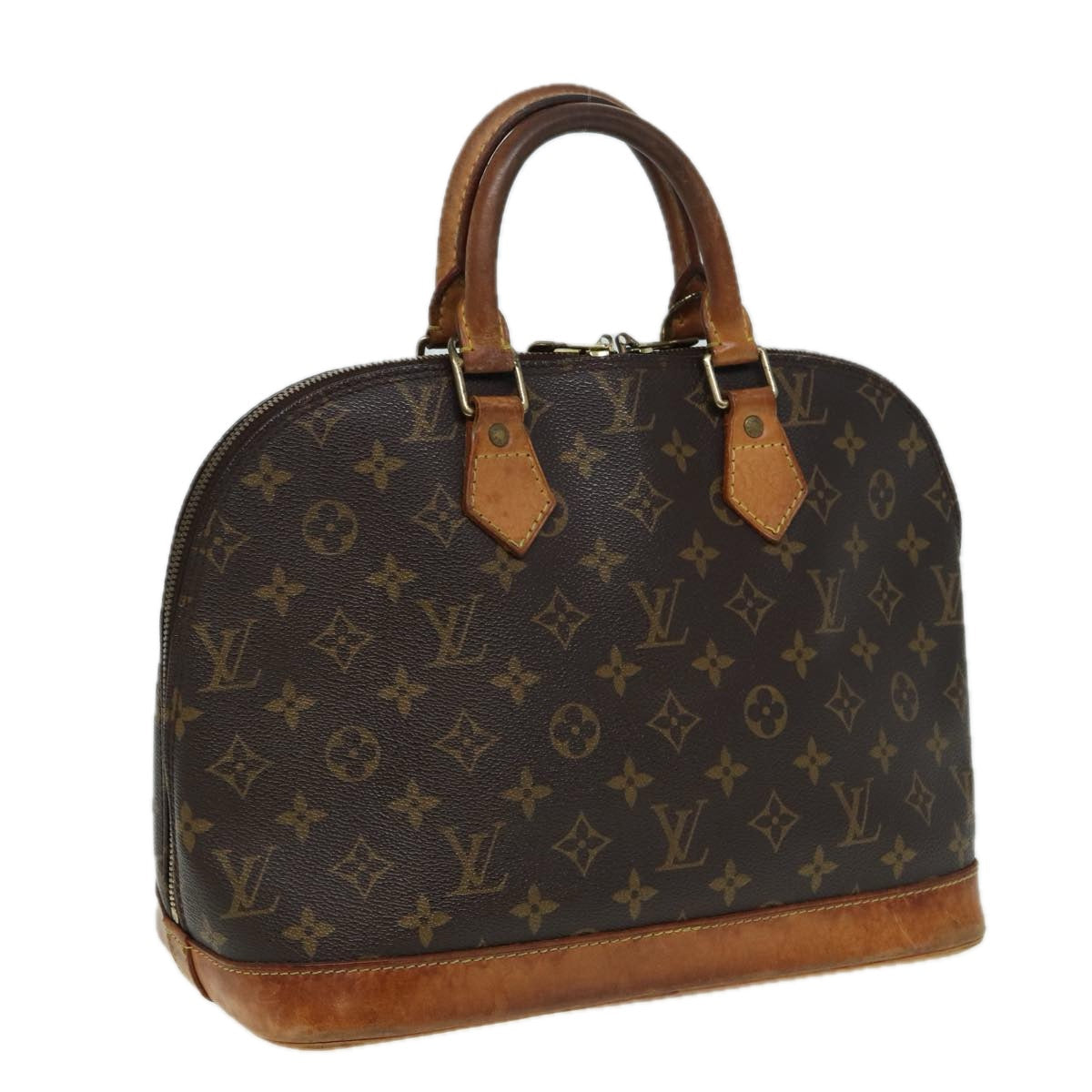 LOUIS VUITTON Monogram Alma Hand Bag M51130 LV 82757