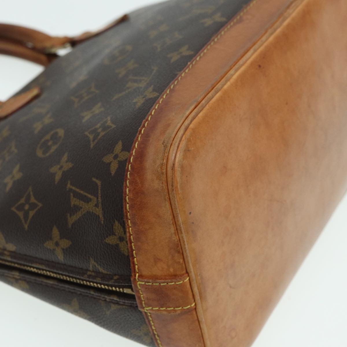 LOUIS VUITTON Monogram Alma Hand Bag M51130 LV 82757