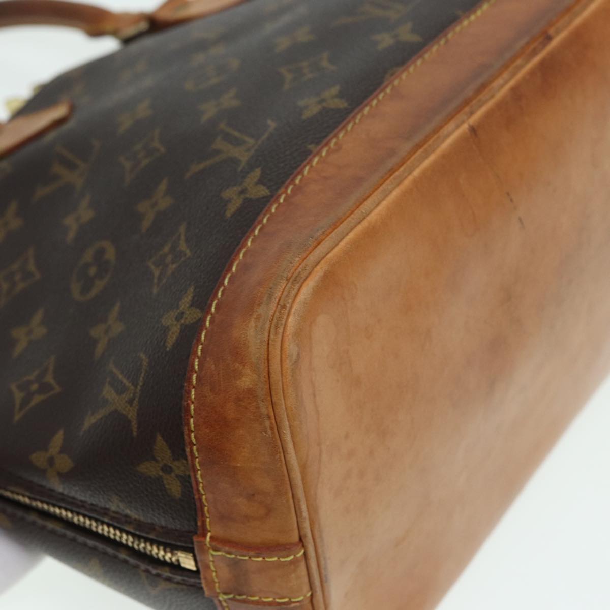 LOUIS VUITTON Monogram Alma Hand Bag M51130 LV 82757