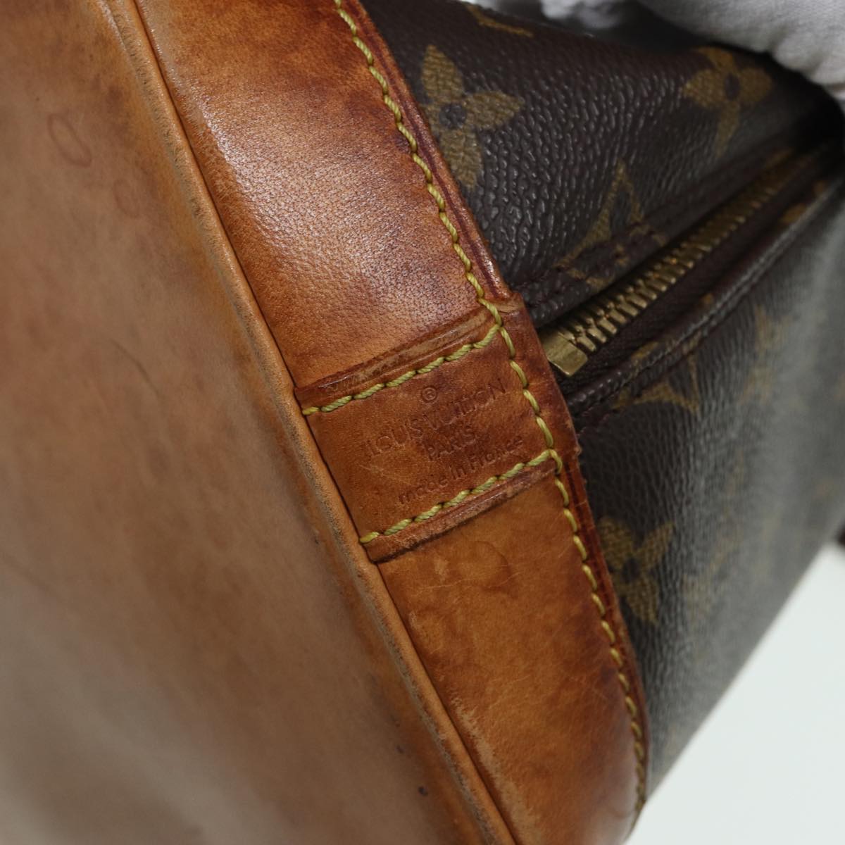 LOUIS VUITTON Monogram Alma Hand Bag M51130 LV 82757