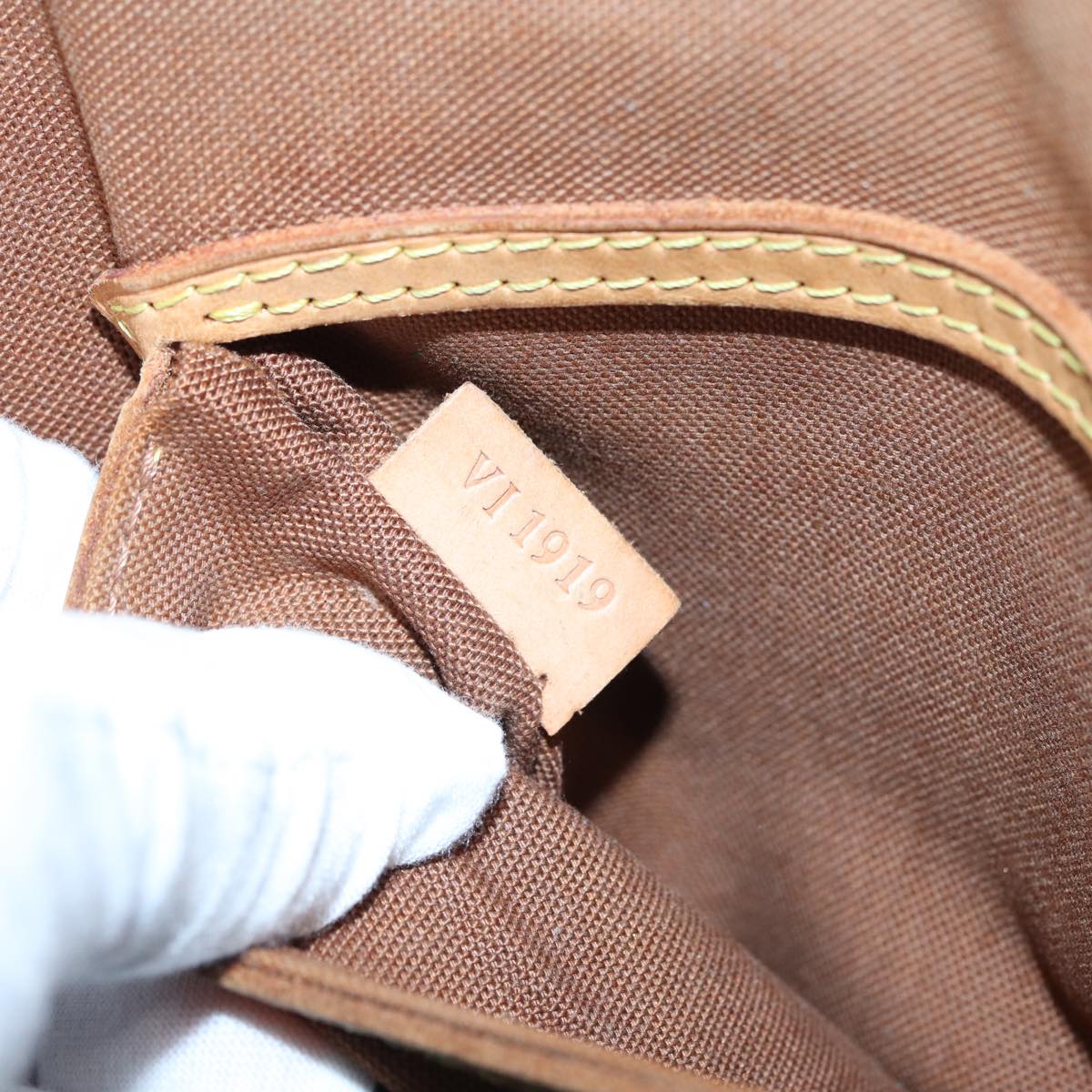 LOUIS VUITTON Monogram Alma Hand Bag M51130 LV 82757