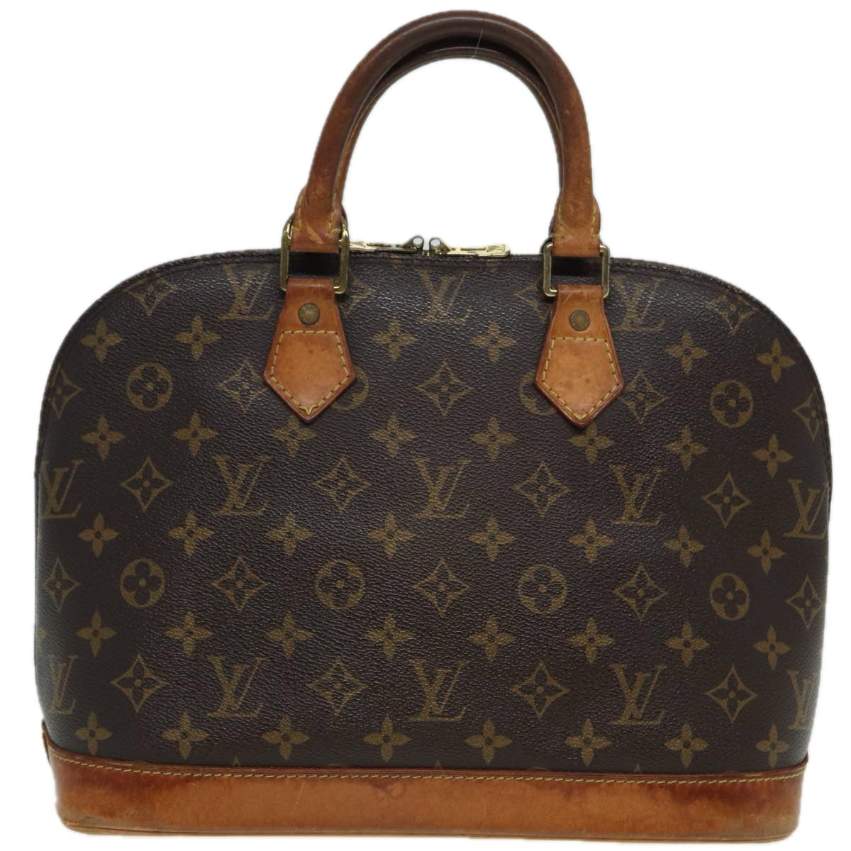 LOUIS VUITTON Monogram Alma Hand Bag M51130 LV 82757