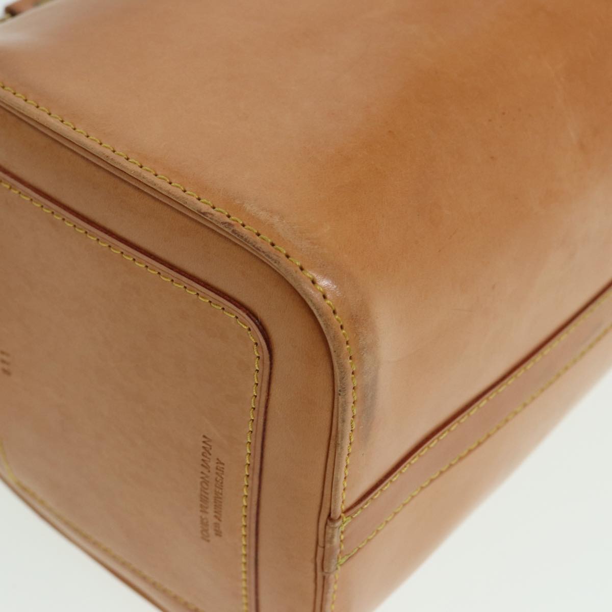 LOUIS VUITTON Nomad leather Speedy 30 Hand Bag Beige M85392 LV 82758