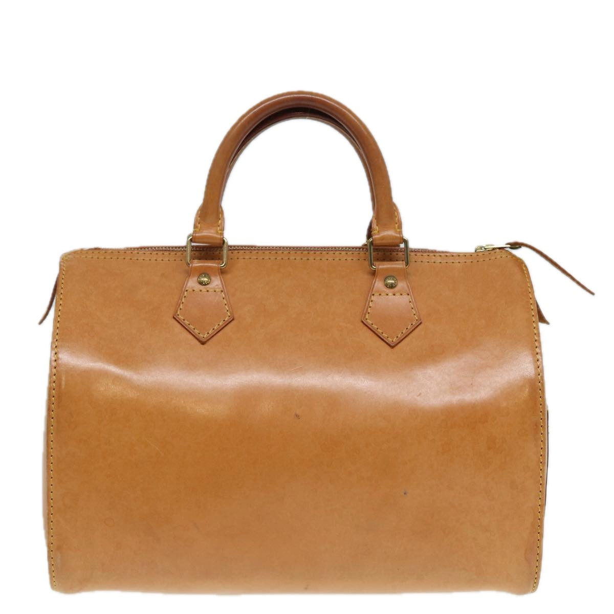 LOUIS VUITTON Nomad leather Speedy 30 Hand Bag Beige M85392 LV 82758