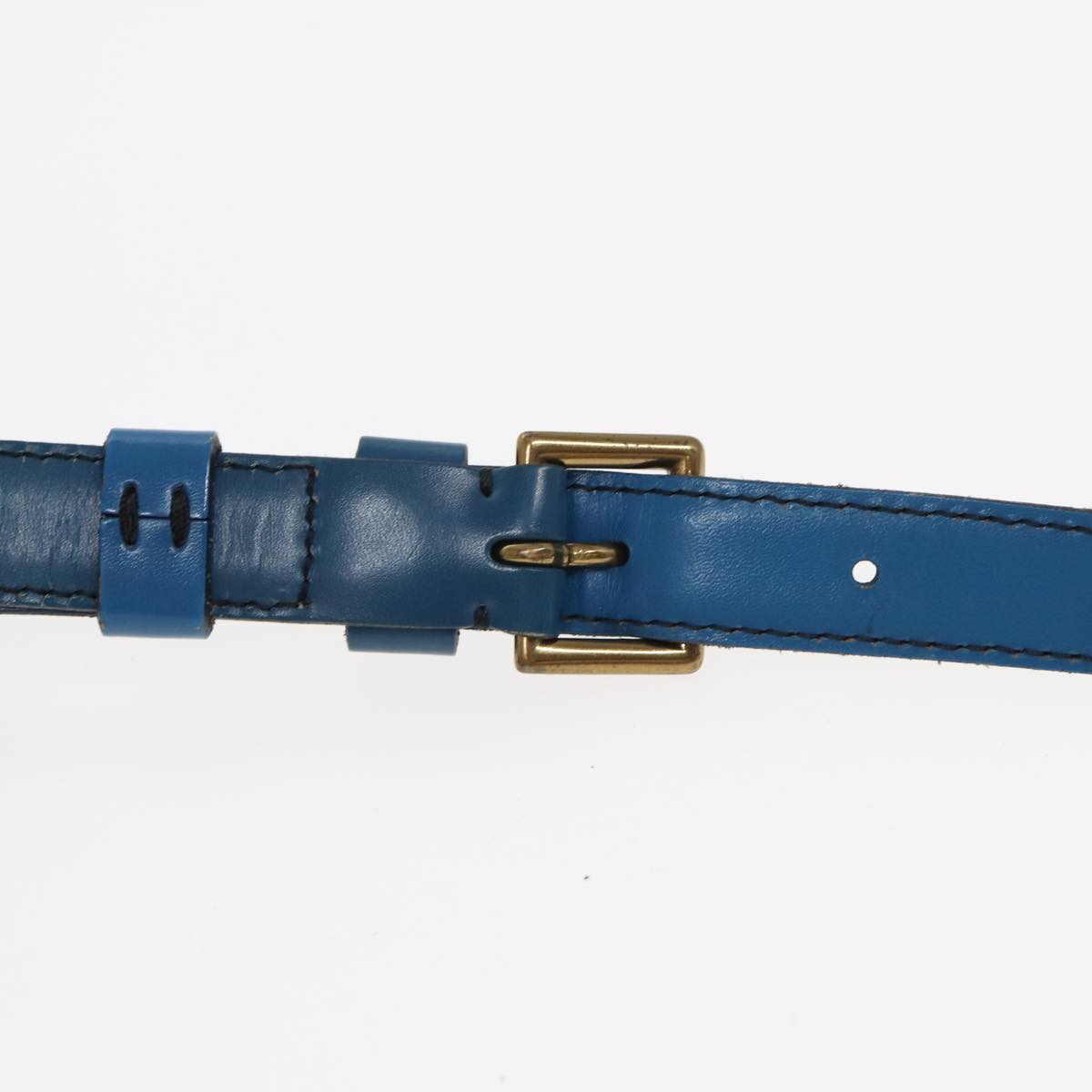 LOUIS VUITTON Epi Saint Cloud GM Shoulder Bag Toledo Blue M52195 LV 82761