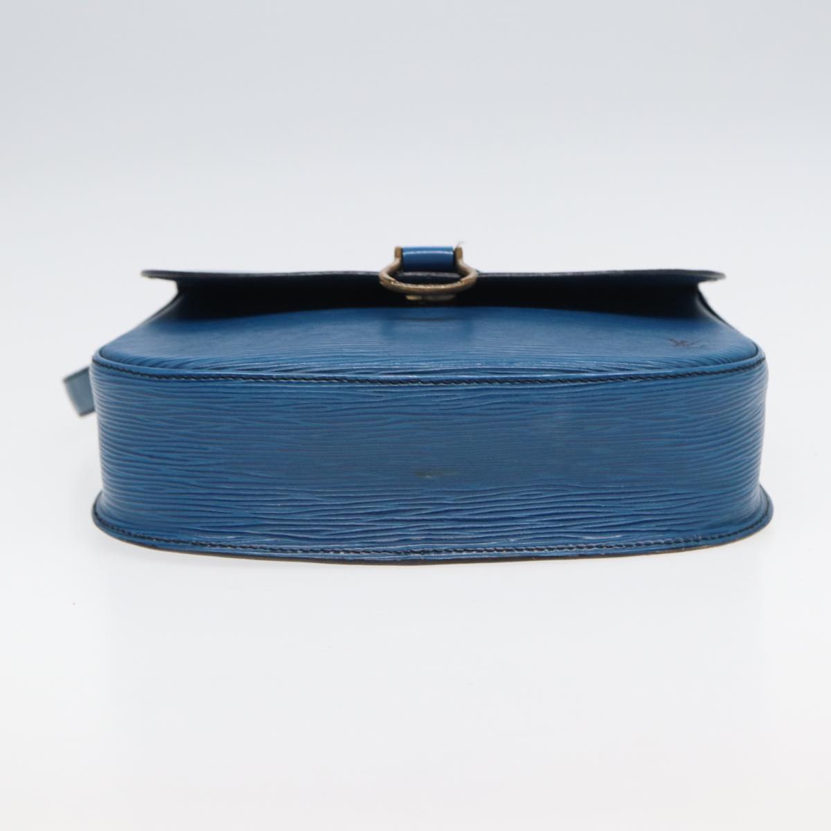 LOUIS VUITTON Epi Saint Cloud GM Shoulder Bag Toledo Blue M52195 LV 82761