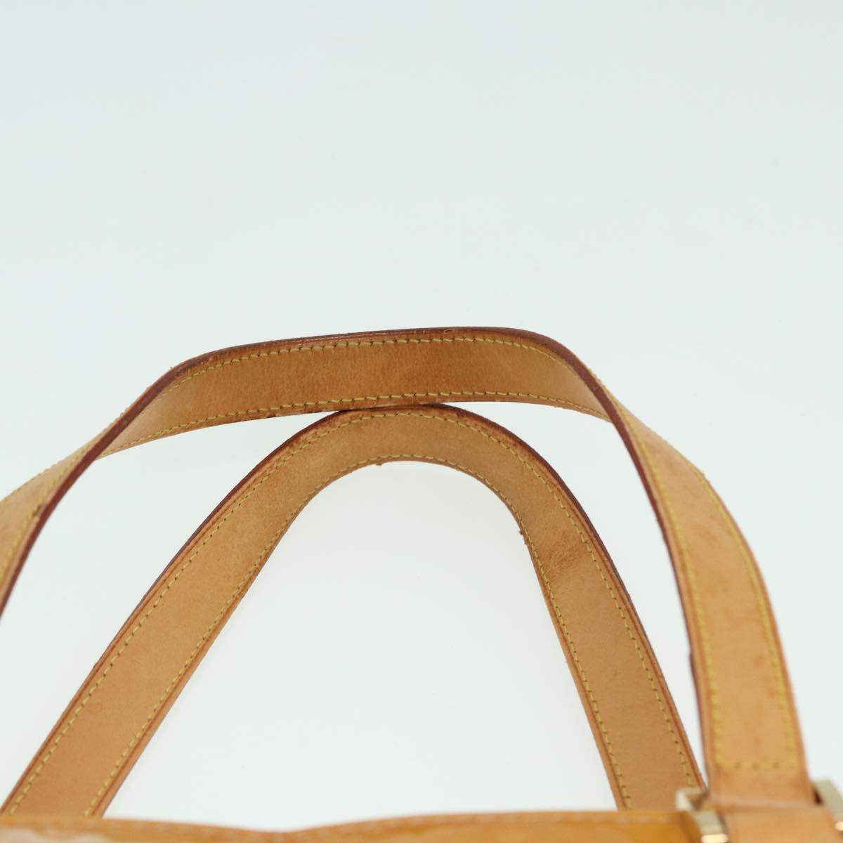 LOUIS VUITTON Monogram Vernis Houston Hand Bag Beige M91004 LV 82767