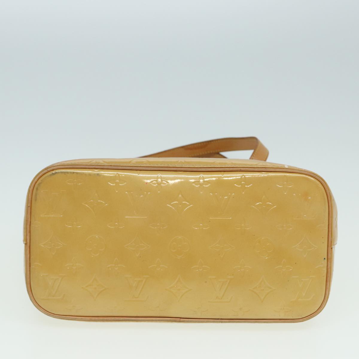 LOUIS VUITTON Monogram Vernis Houston Hand Bag Noisette M91340 LV 82768