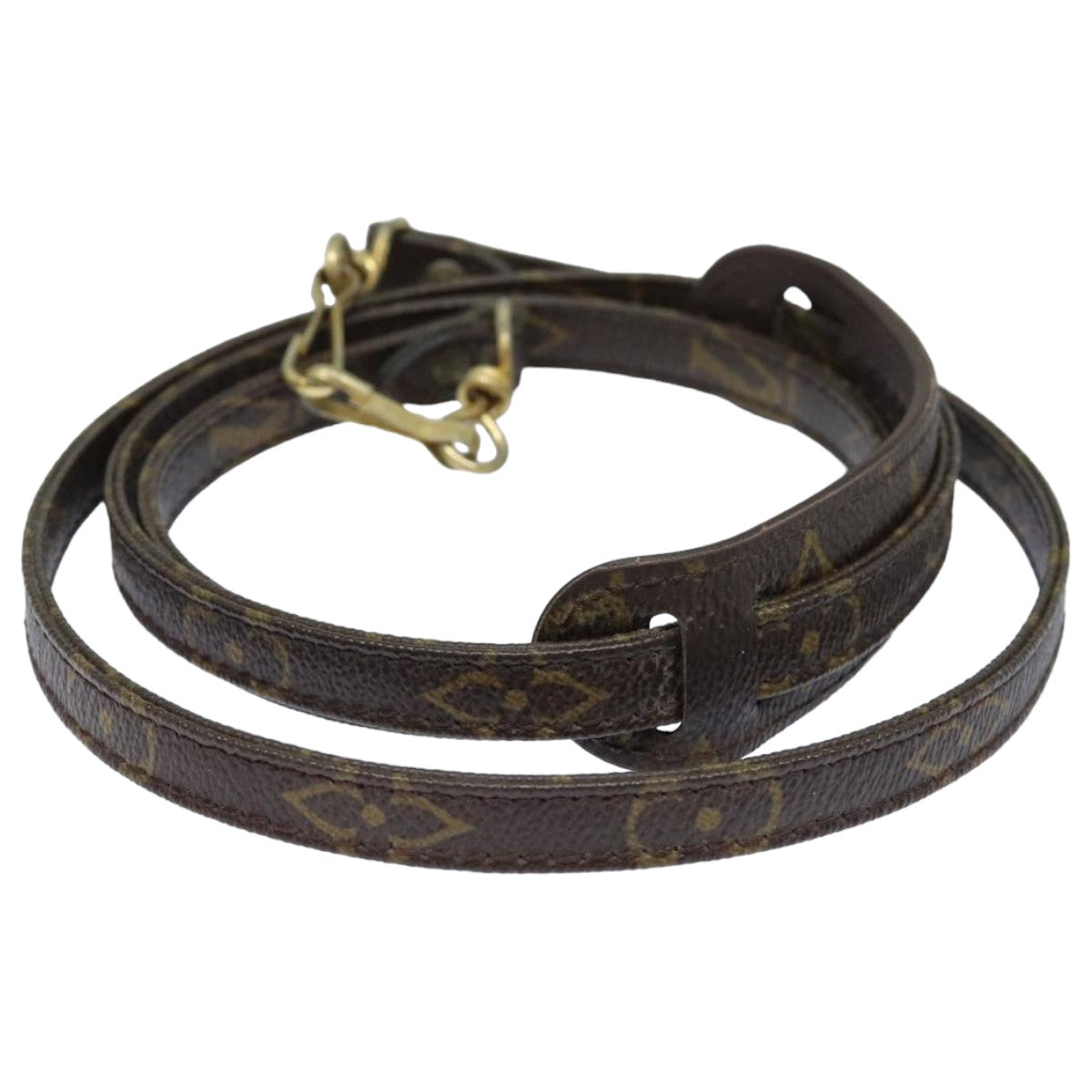 LOUIS VUITTON Monogram Shoulder Strap Vintage 46.5"" LV 82773