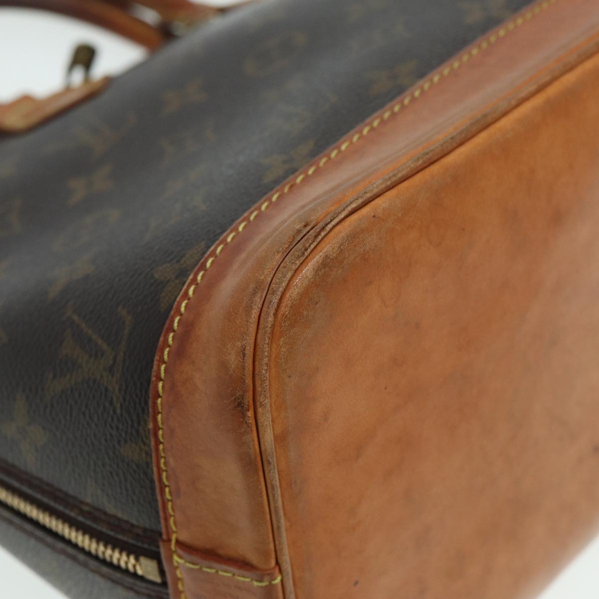 LOUIS VUITTON Monogram Alma Hand Bag M51130 LV 82774