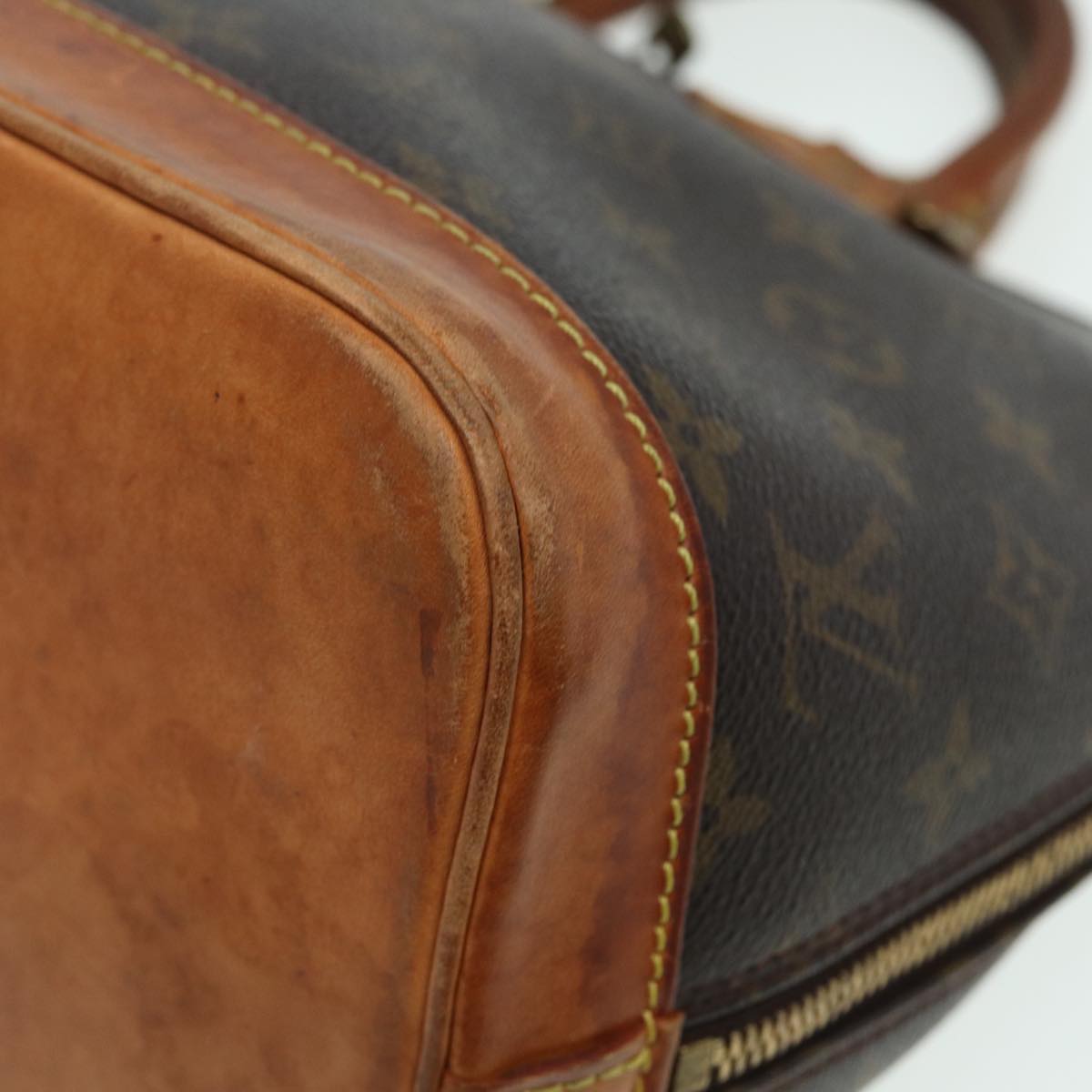 LOUIS VUITTON Monogram Alma Hand Bag M51130 LV 82774