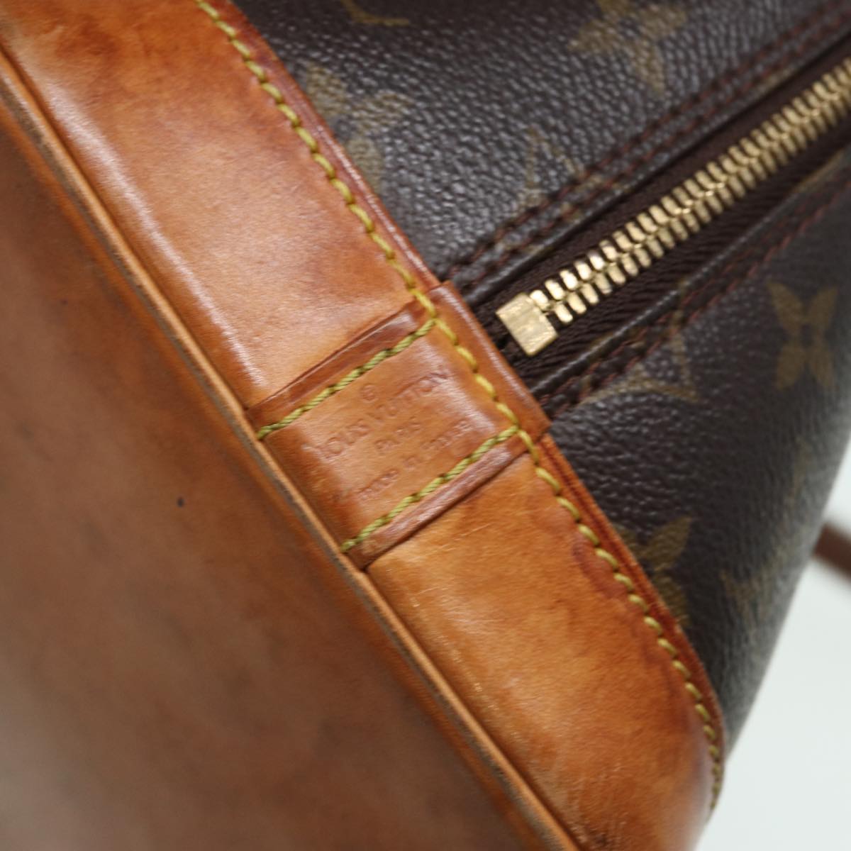 LOUIS VUITTON Monogram Alma Hand Bag M51130 LV 82774