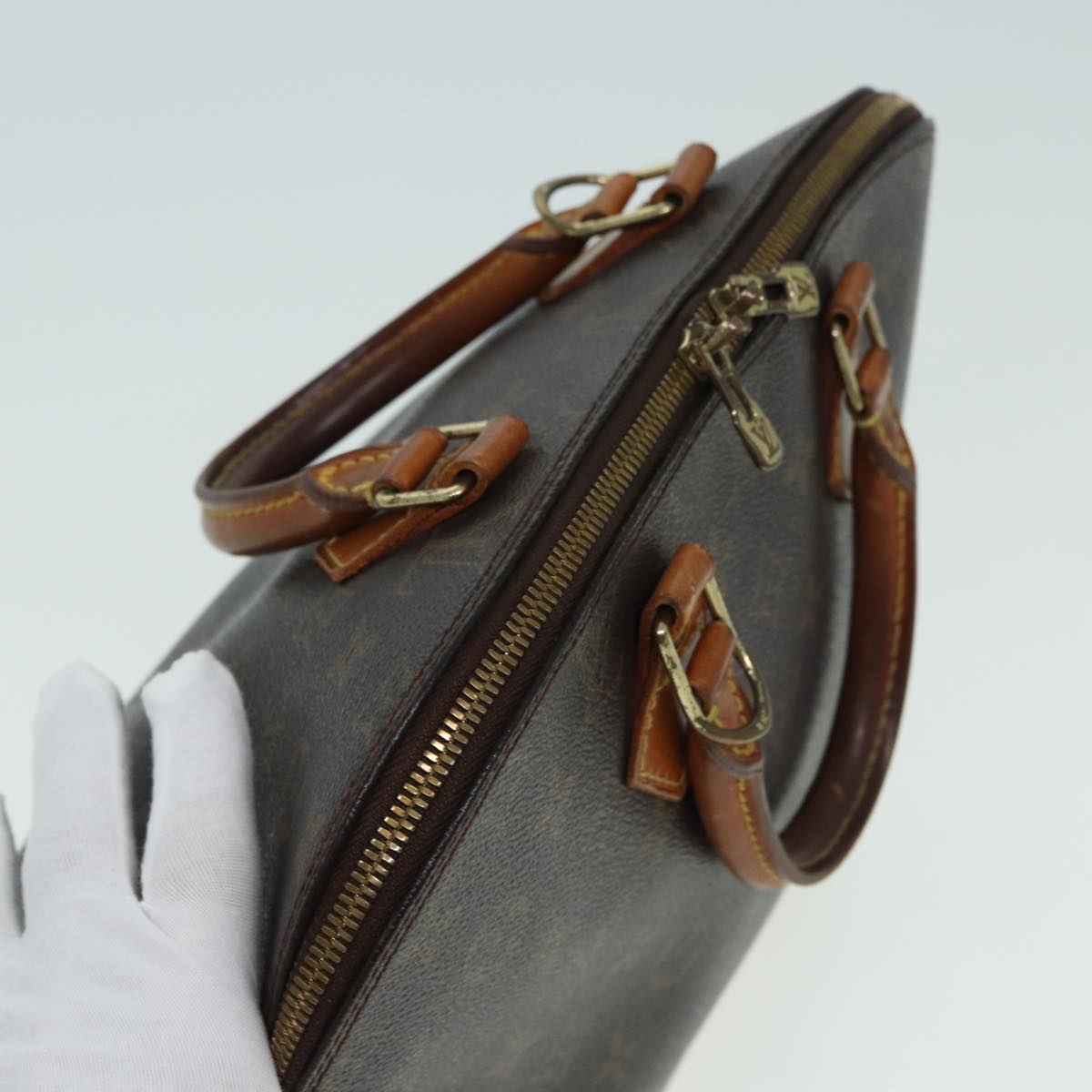 LOUIS VUITTON Monogram Alma Hand Bag M51130 LV 82774