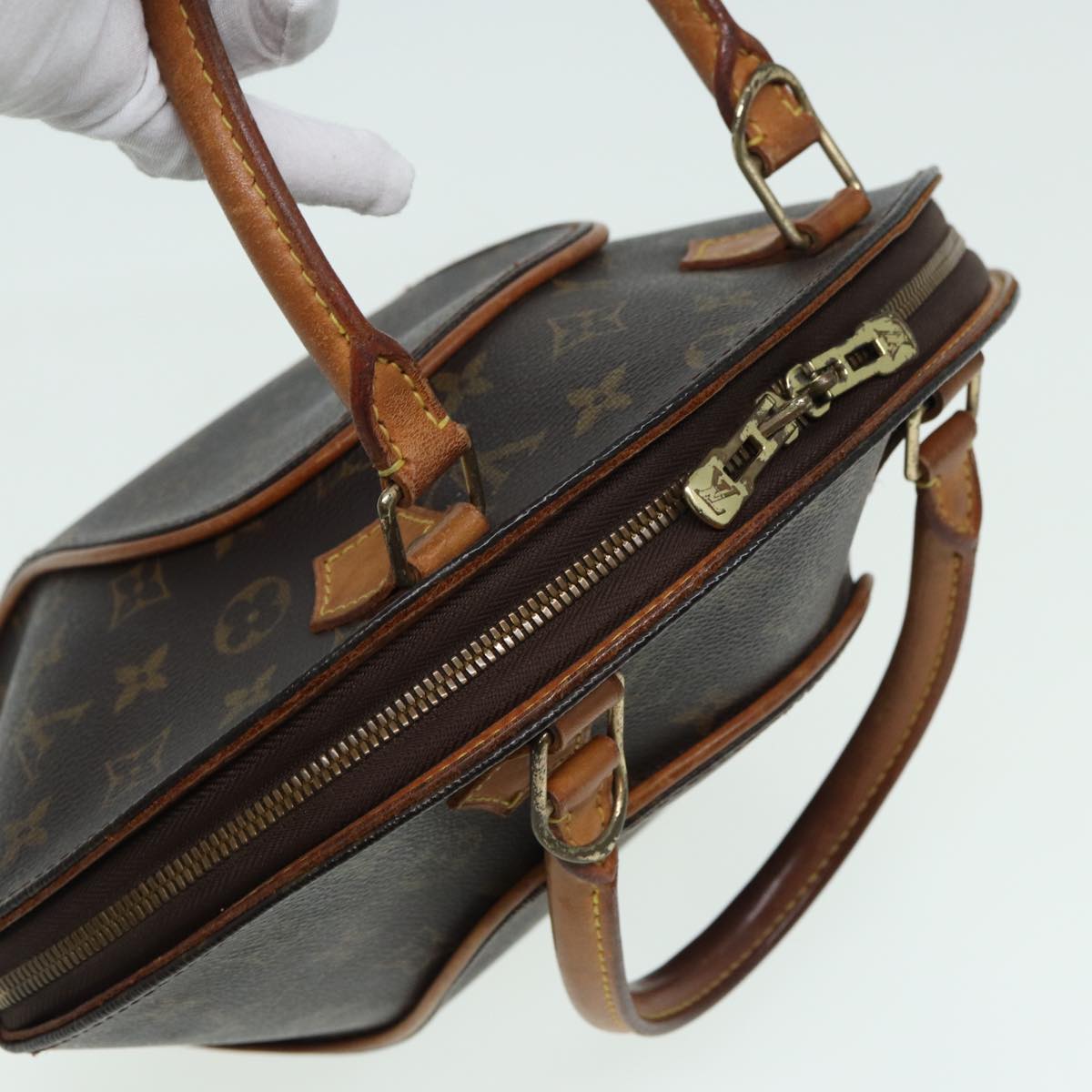 LOUIS VUITTON Monogram Ellipse PM Hand Bag M51127 LV 82775