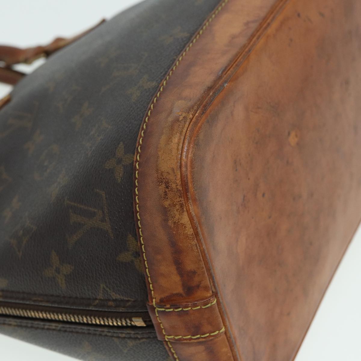 LOUIS VUITTON Monogram Alma Hand Bag M51130 LV 82776