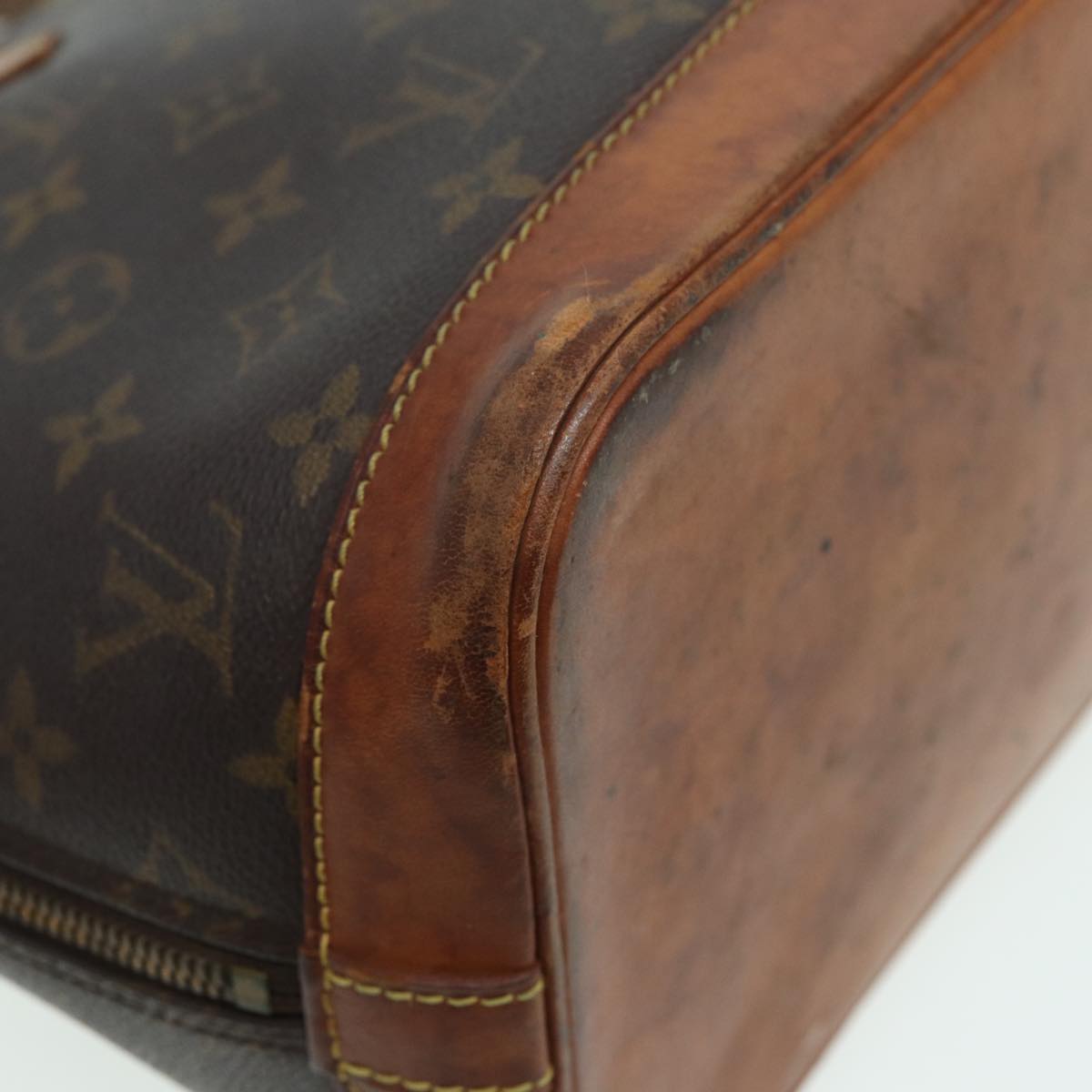 LOUIS VUITTON Monogram Alma Hand Bag M51130 LV 82776