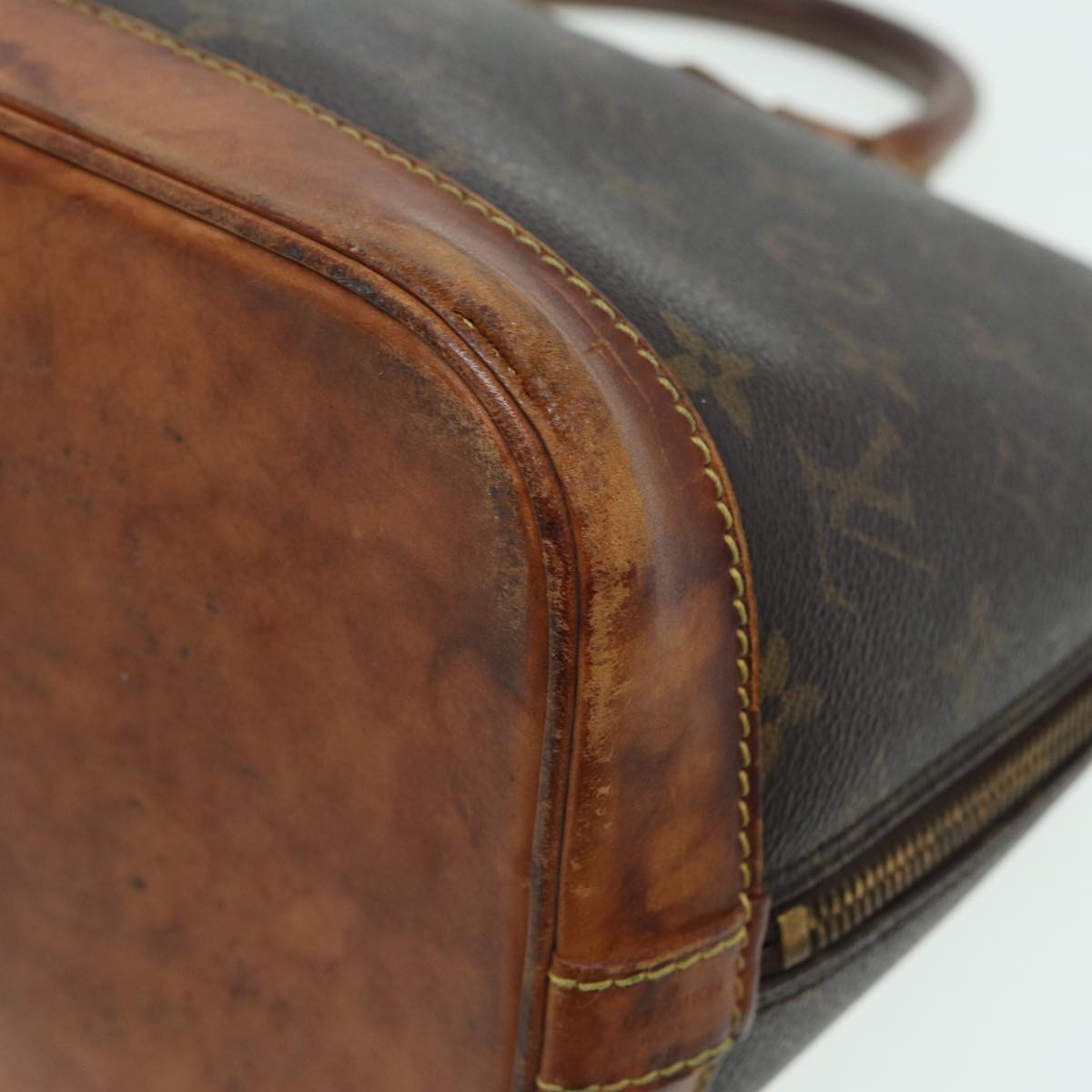 LOUIS VUITTON Monogram Alma Hand Bag M51130 LV 82776