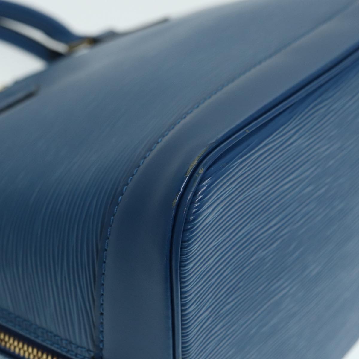 LOUIS VUITTON Epi Alma Hand Bag Toledo Blue M52145 LV 82778