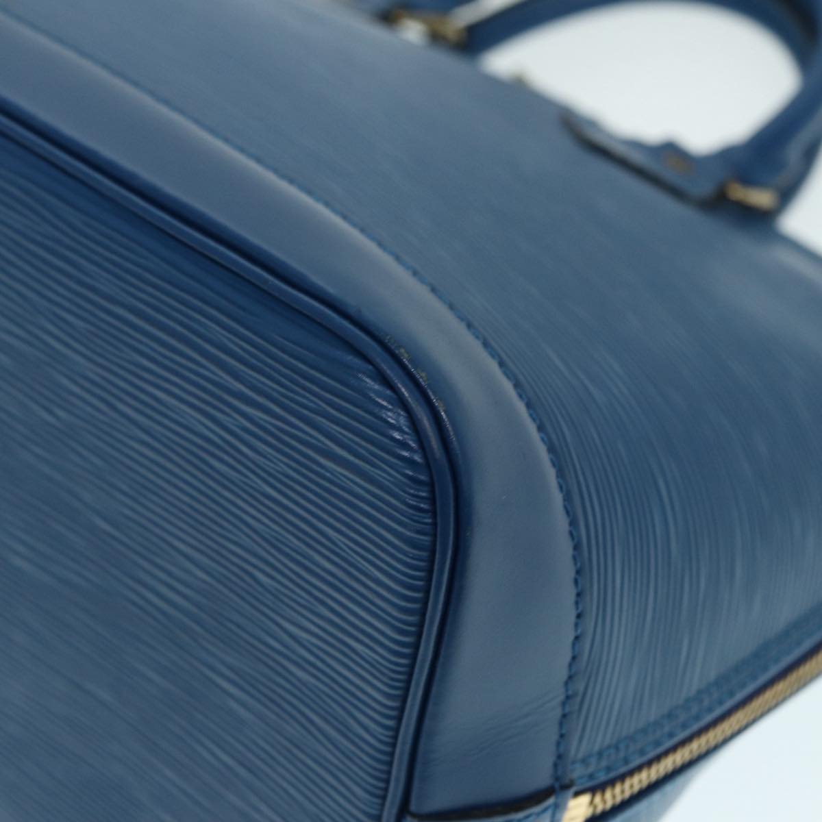 LOUIS VUITTON Epi Alma Hand Bag Toledo Blue M52145 LV 82778