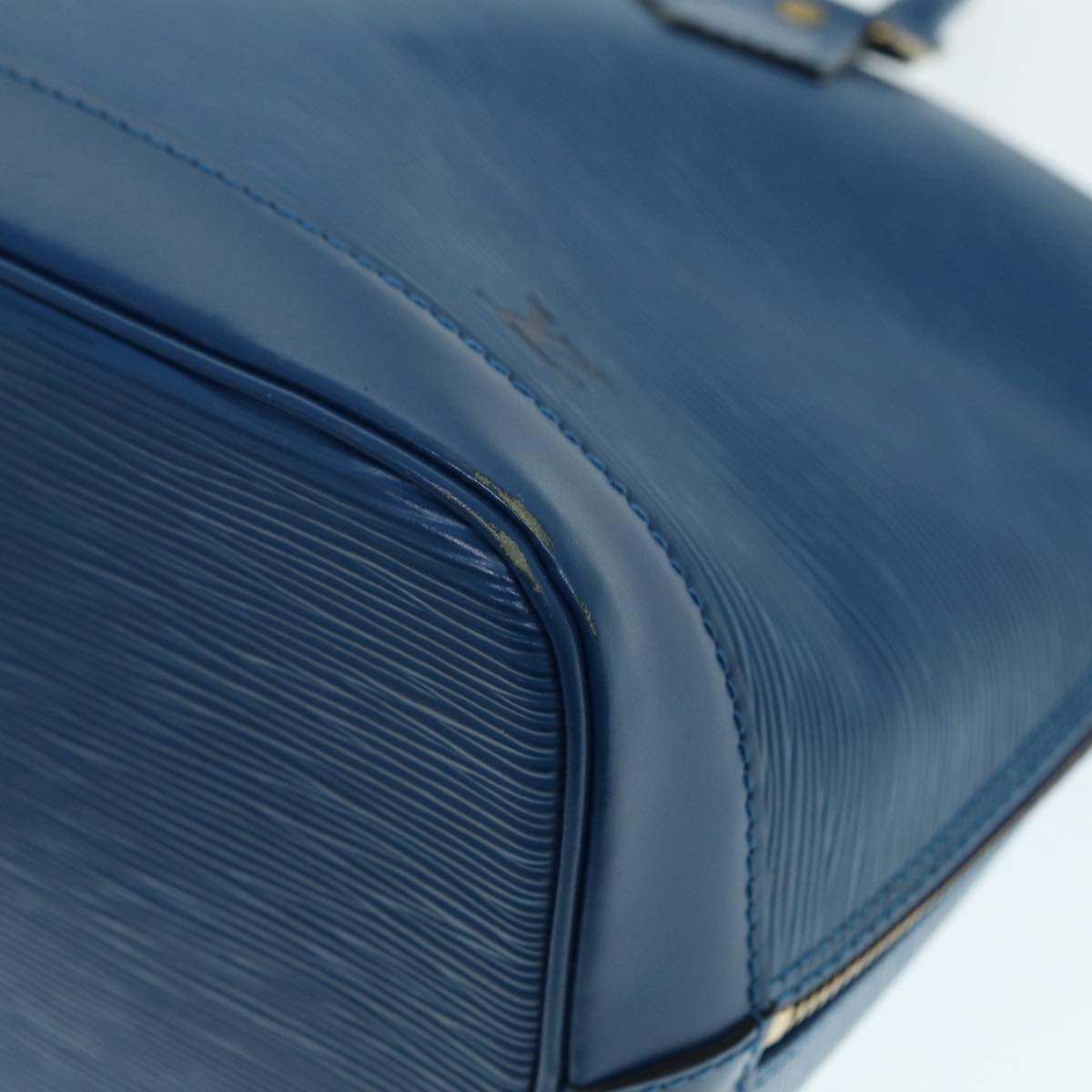 LOUIS VUITTON Epi Alma Hand Bag Toledo Blue M52145 LV 82778
