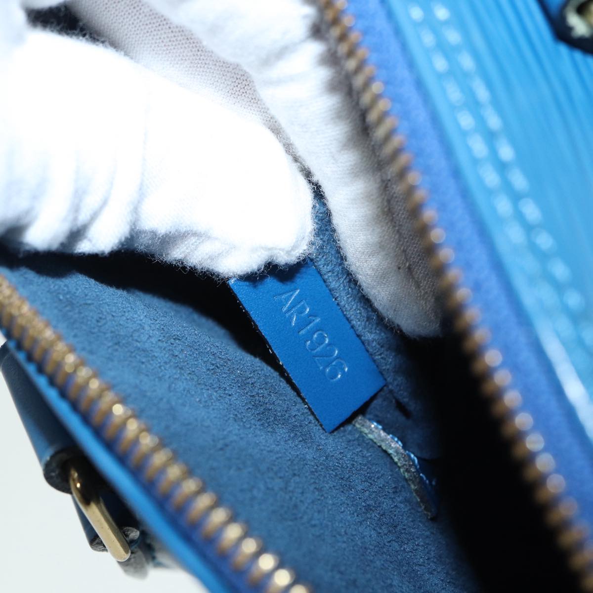 LOUIS VUITTON Epi Alma Hand Bag Toledo Blue M52145 LV 82778