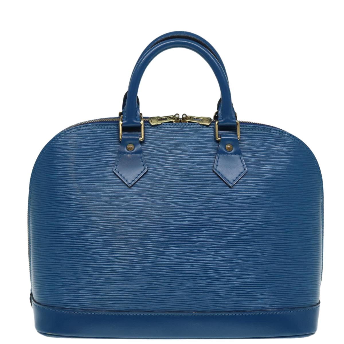 LOUIS VUITTON Epi Alma Hand Bag Toledo Blue M52145 LV 82778