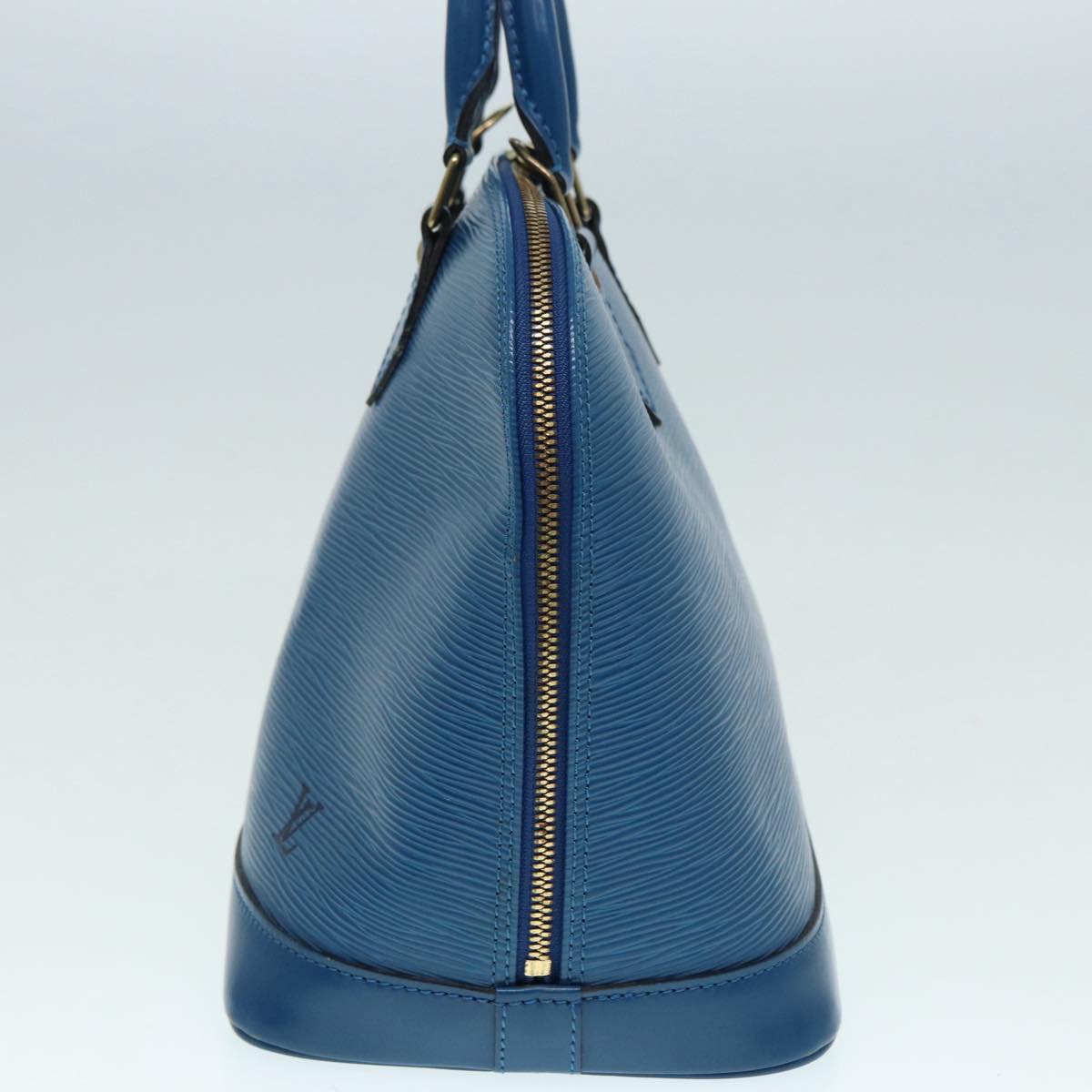 LOUIS VUITTON Epi Alma Hand Bag Toledo Blue M52145 LV 82778