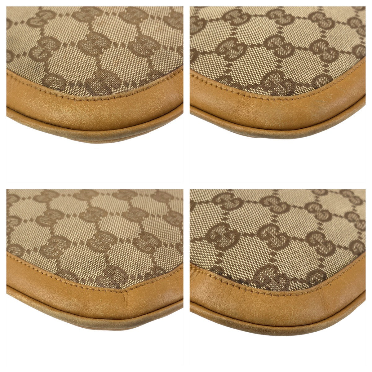 Luxury Gucci Trending 2025 Jackie Beige GG Canvas Shoulder Bag
