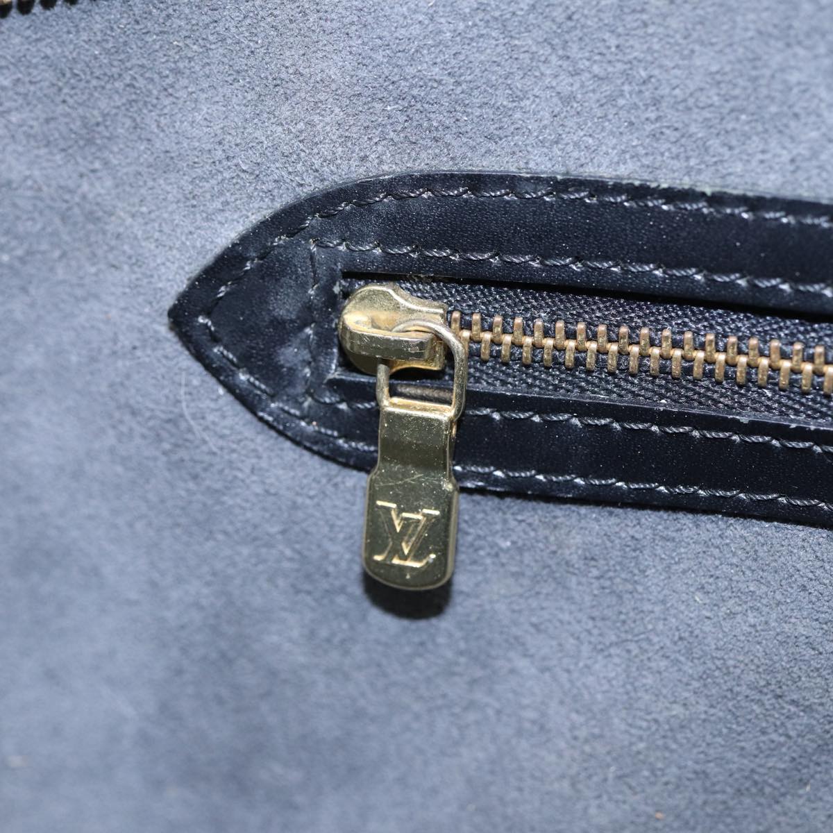 LOUIS VUITTON Epi Saint Jacques Shopping Shoulder Bag Black M52272 82783