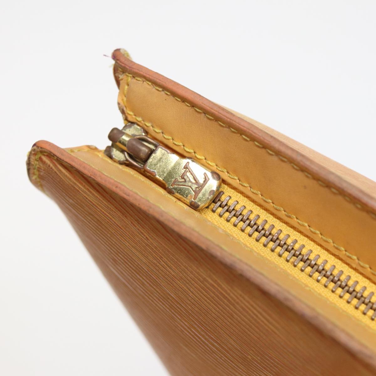 LOUIS VUITTON Epi Saint Jacques Shopping Shoulder Bag Yellow M52269 82784