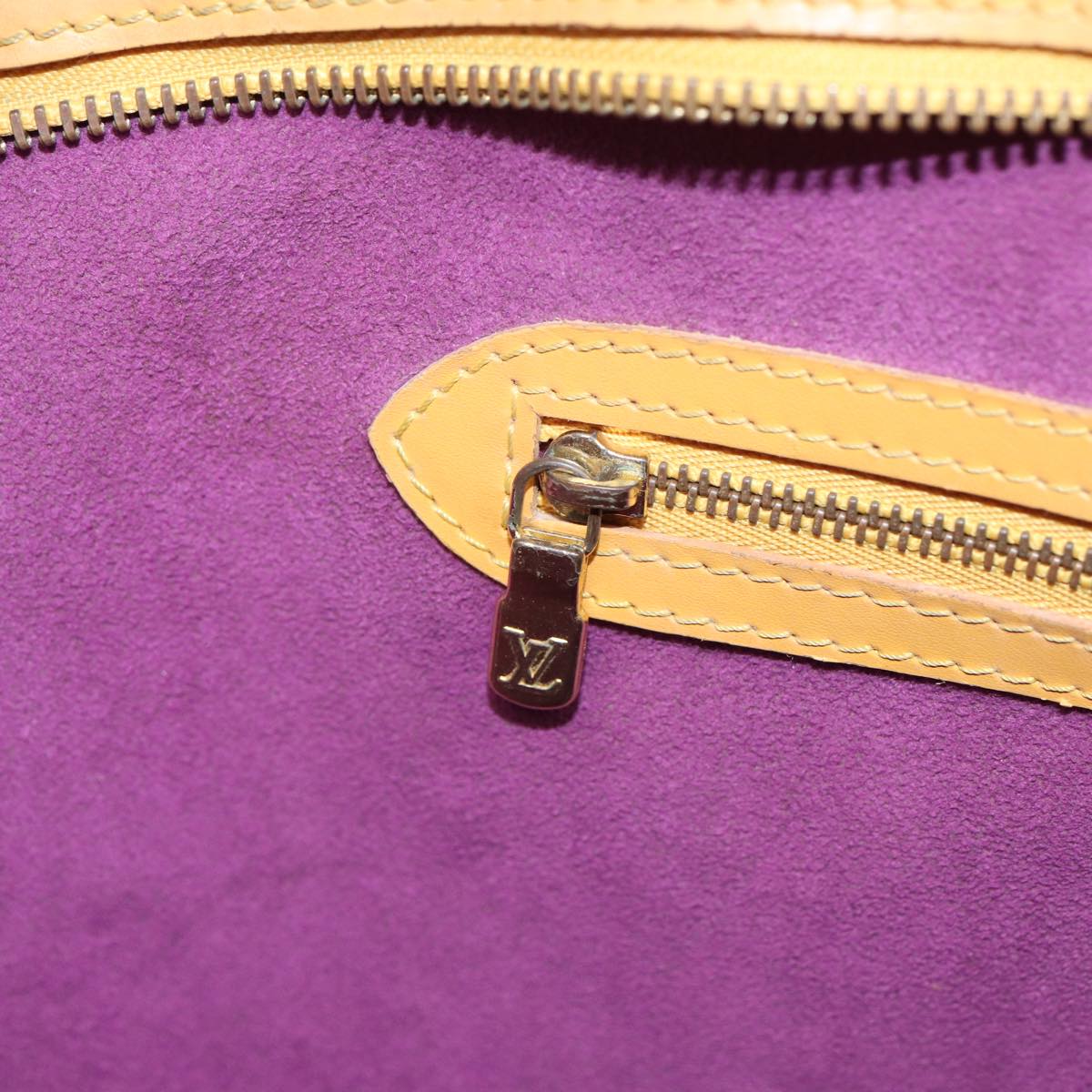 LOUIS VUITTON Epi Saint Jacques Shopping Shoulder Bag Yellow M52269 82784