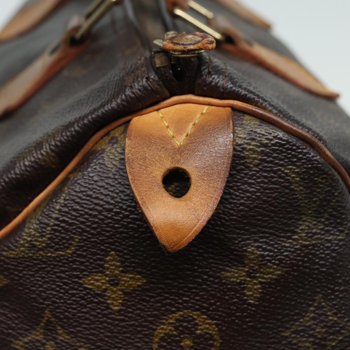 LOUIS VUITTON Monogram Speedy 30 Hand Bag M41526 LV 82787