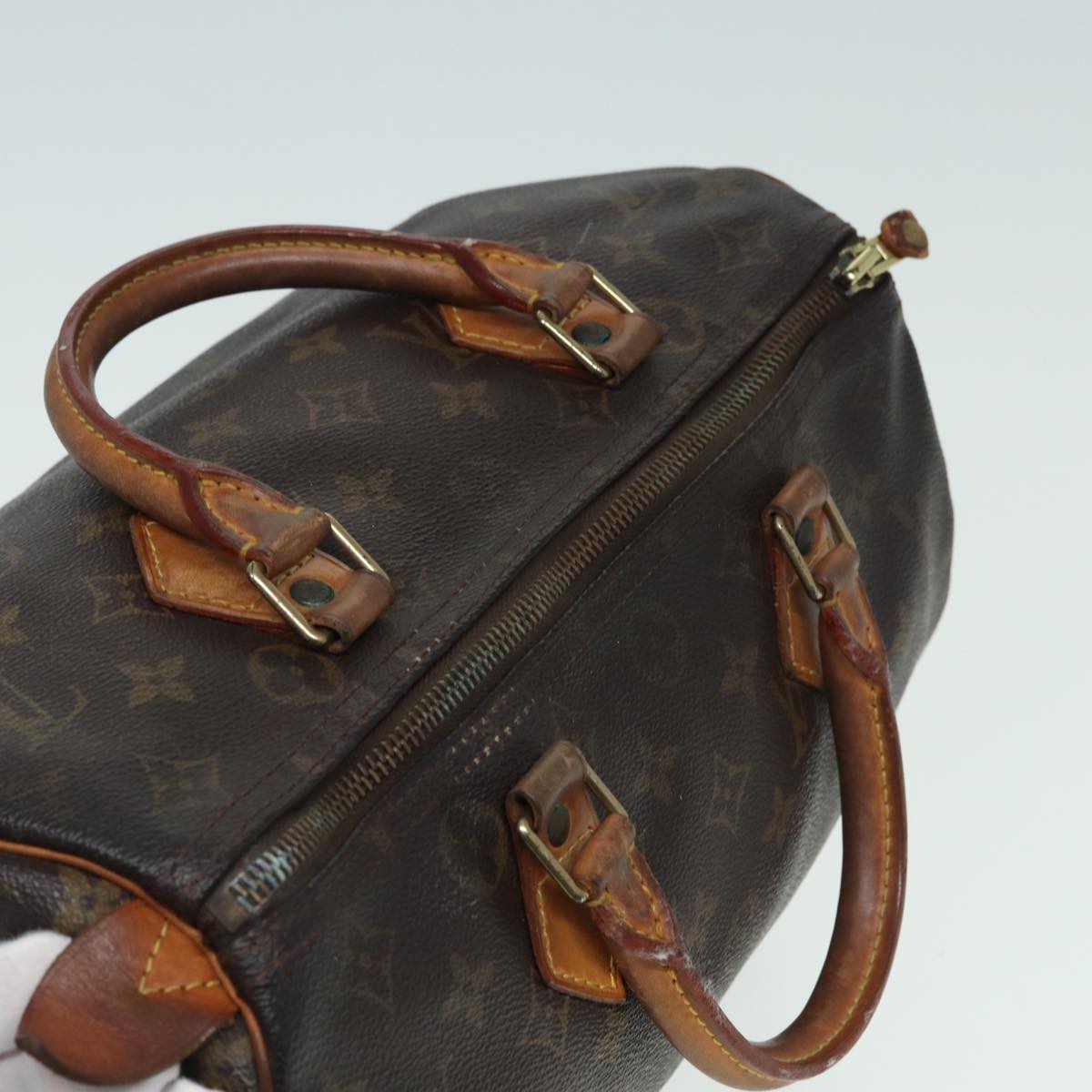 LOUIS VUITTON Monogram Speedy 30 Hand Bag M41526 LV 82787