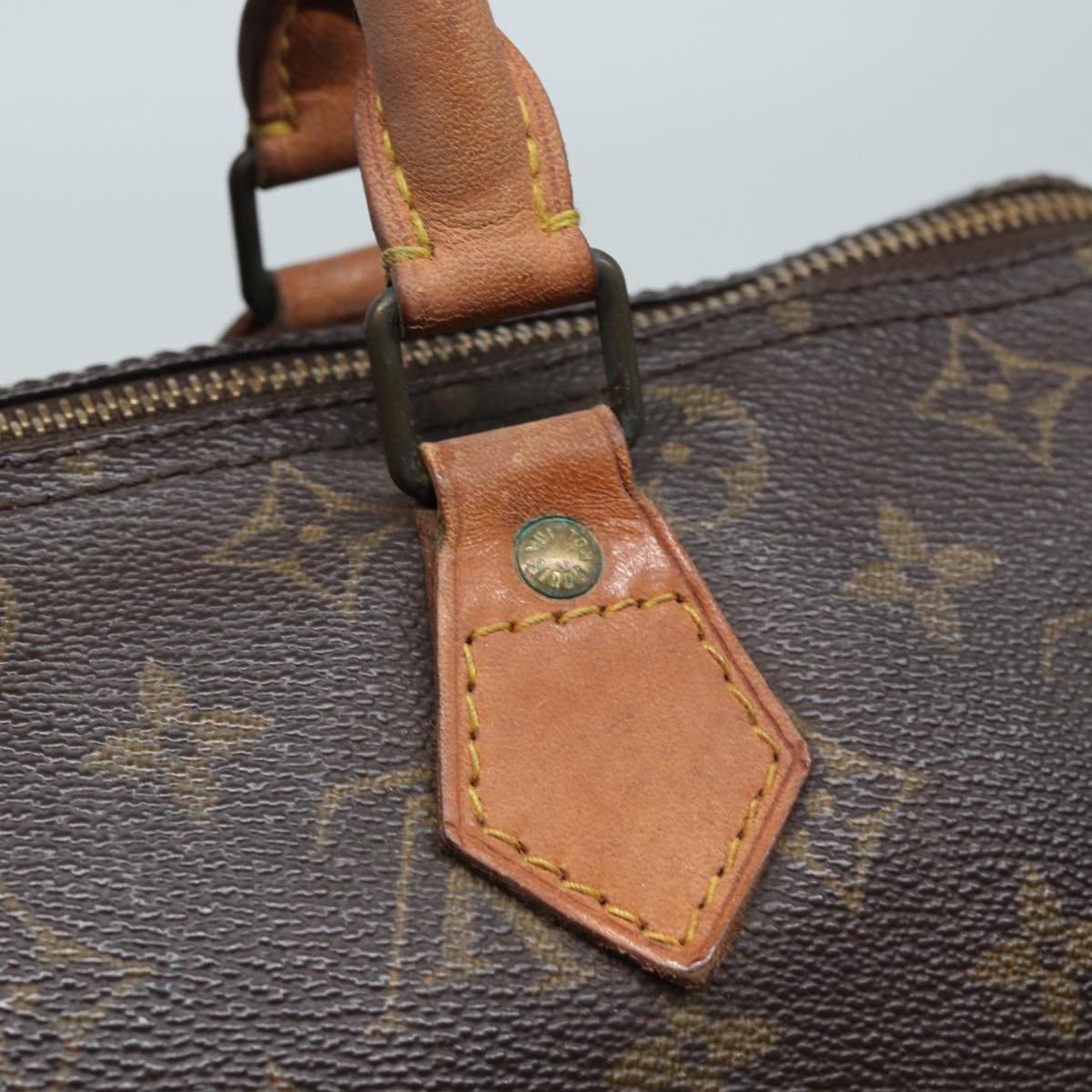 LOUIS VUITTON Monogram Speedy 30 Hand Bag M41526 LV 82788