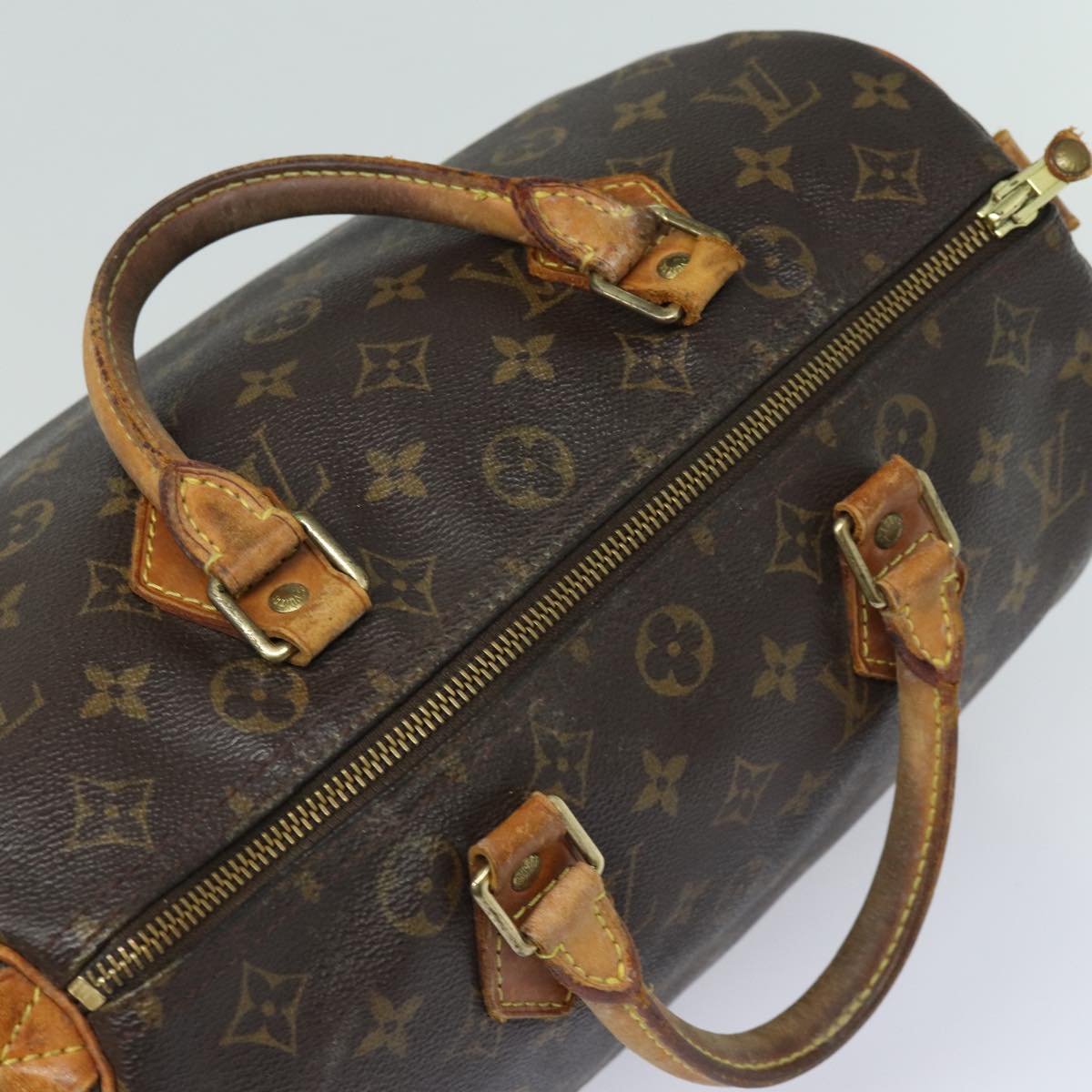 LOUIS VUITTON Monogram Speedy 30 Hand Bag M41526 LV 82789