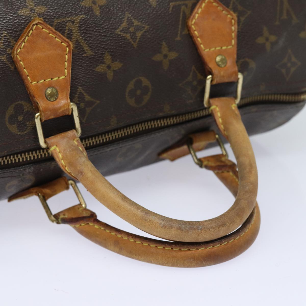 LOUIS VUITTON Monogram Speedy 30 Hand Bag M41526 LV 82789