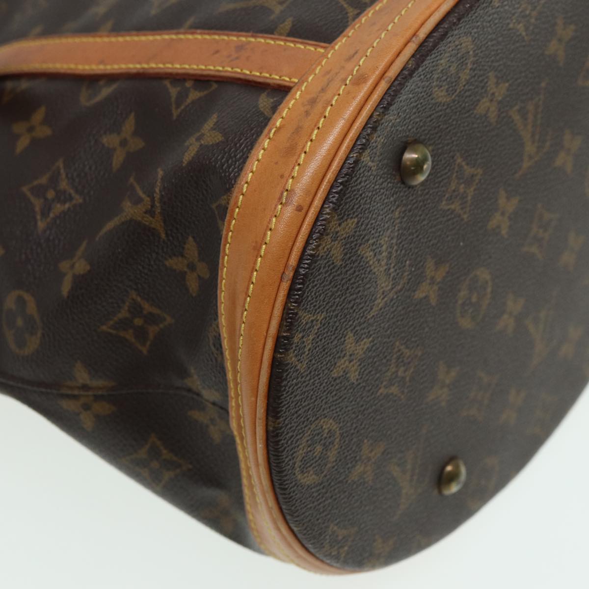 LOUIS VUITTON Monogram Bucket GM Shoulder Bag M42236 LV 82790