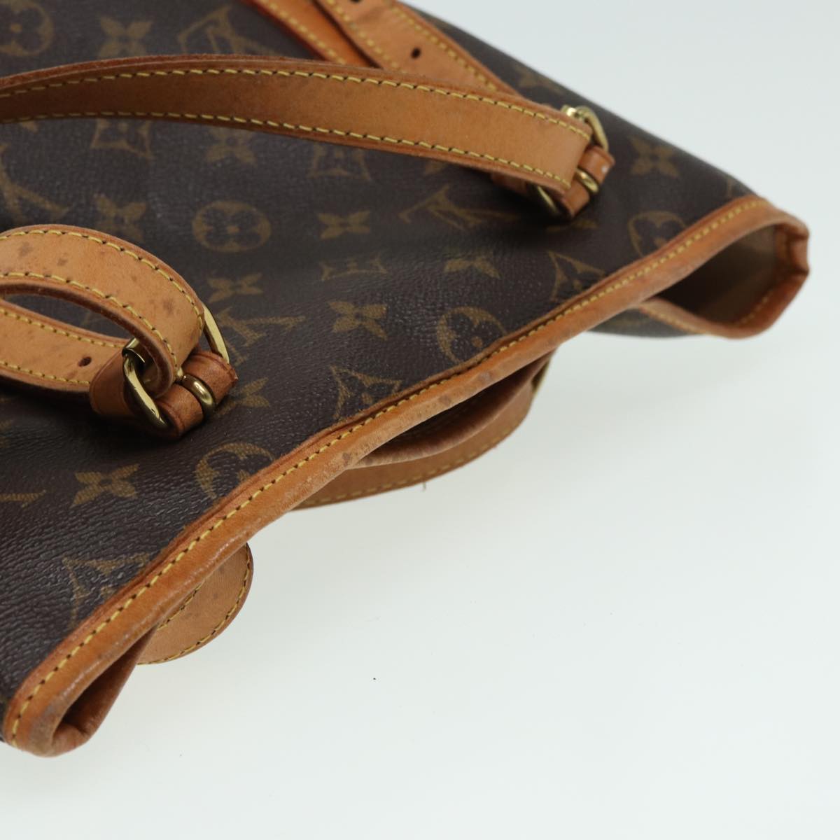 LOUIS VUITTON Monogram Bucket GM Shoulder Bag M42236 LV 82790