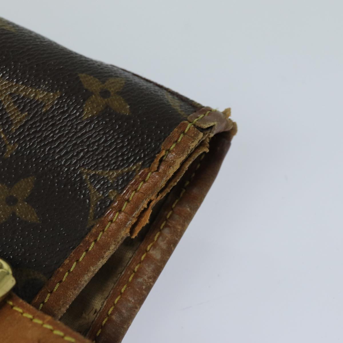 LOUIS VUITTON Monogram Bucket GM Shoulder Bag M42236 LV 82791