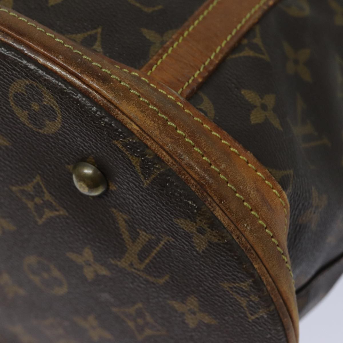 LOUIS VUITTON Monogram Bucket GM Shoulder Bag M42236 LV 82791
