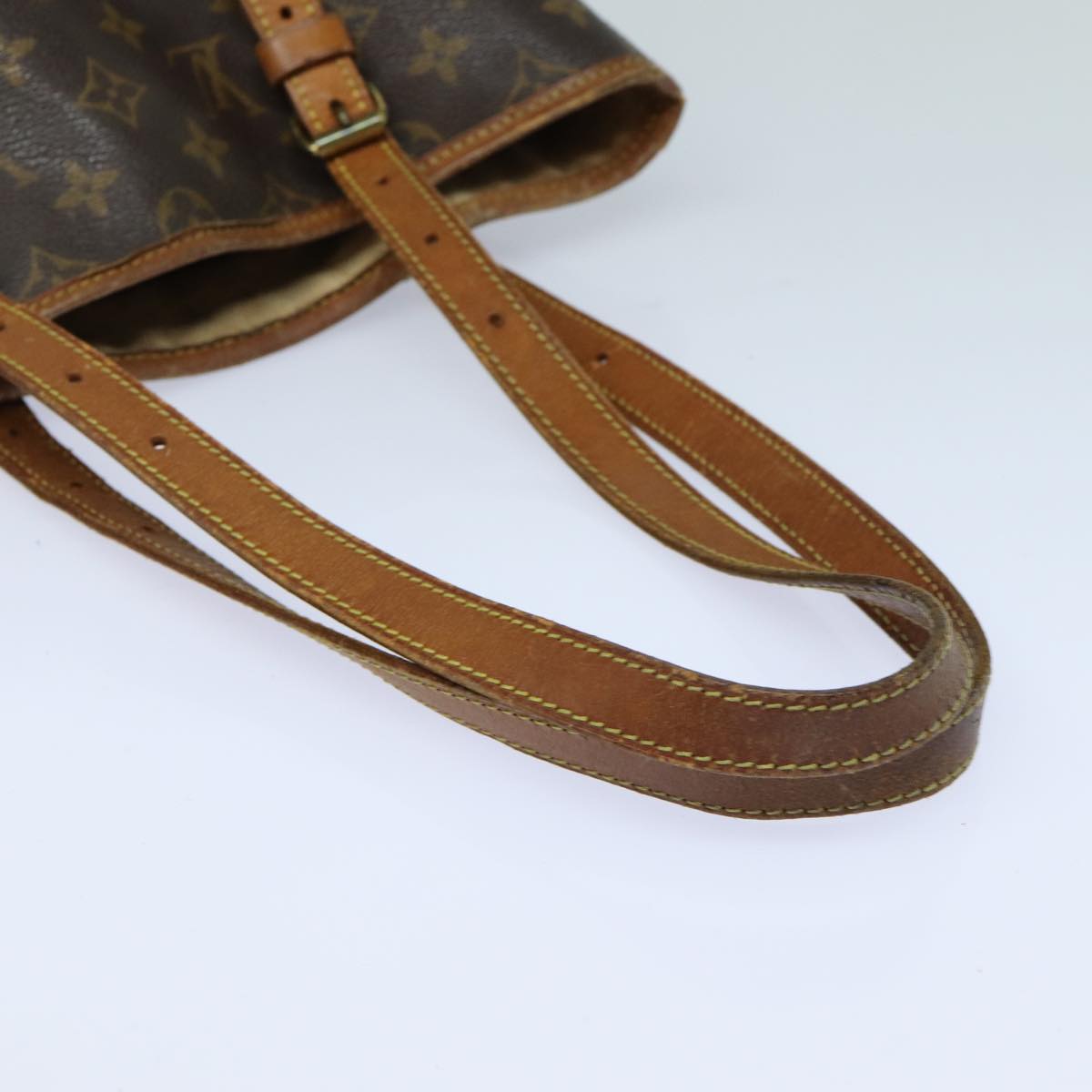 LOUIS VUITTON Monogram Bucket GM Shoulder Bag M42236 LV 82791
