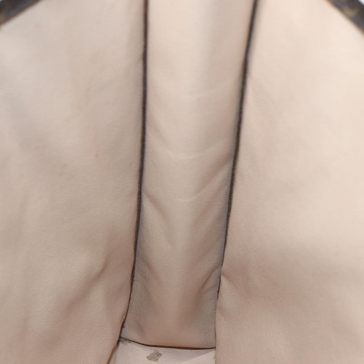 LOUIS VUITTON Monogram Sac Plat Hand Bag M51140 LV 82794