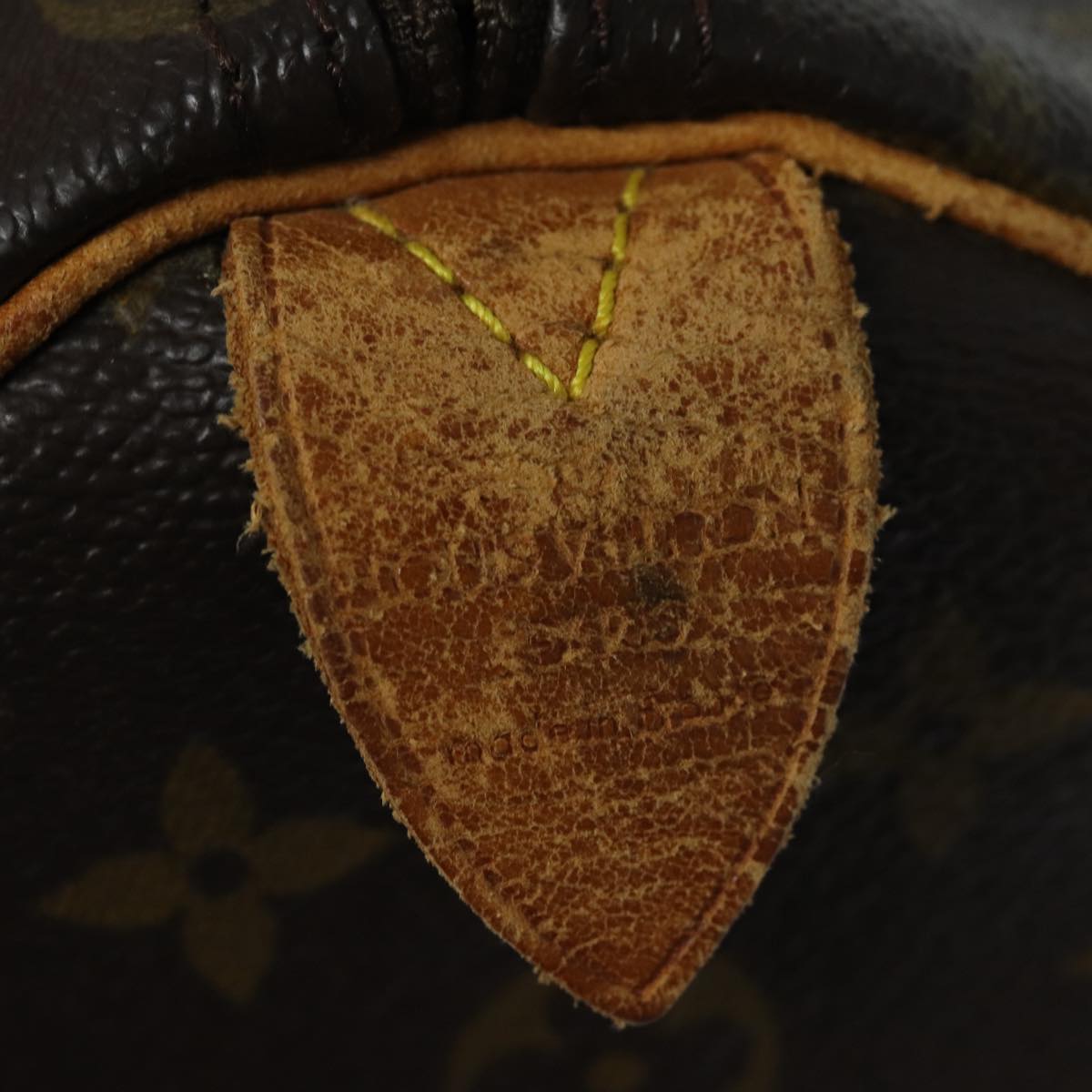 LOUIS VUITTON Monogram Speedy 35 Hand Bag M41524 LV 82795