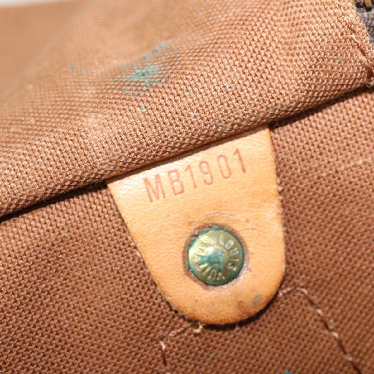 LOUIS VUITTON Monogram Speedy 35 Hand Bag M41524 LV 82795