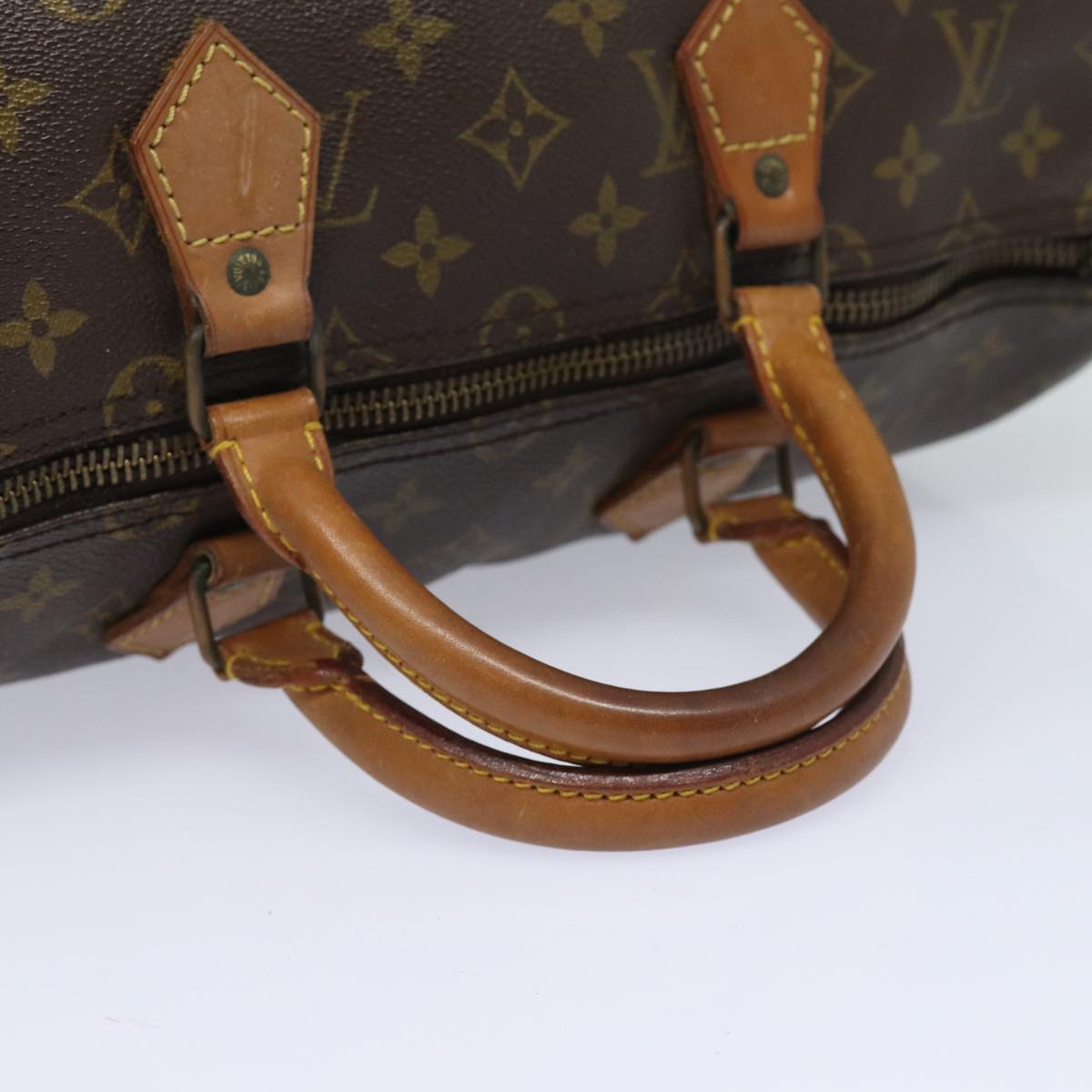 LOUIS VUITTON Monogram Speedy 35 Hand Bag M41524 LV 82796