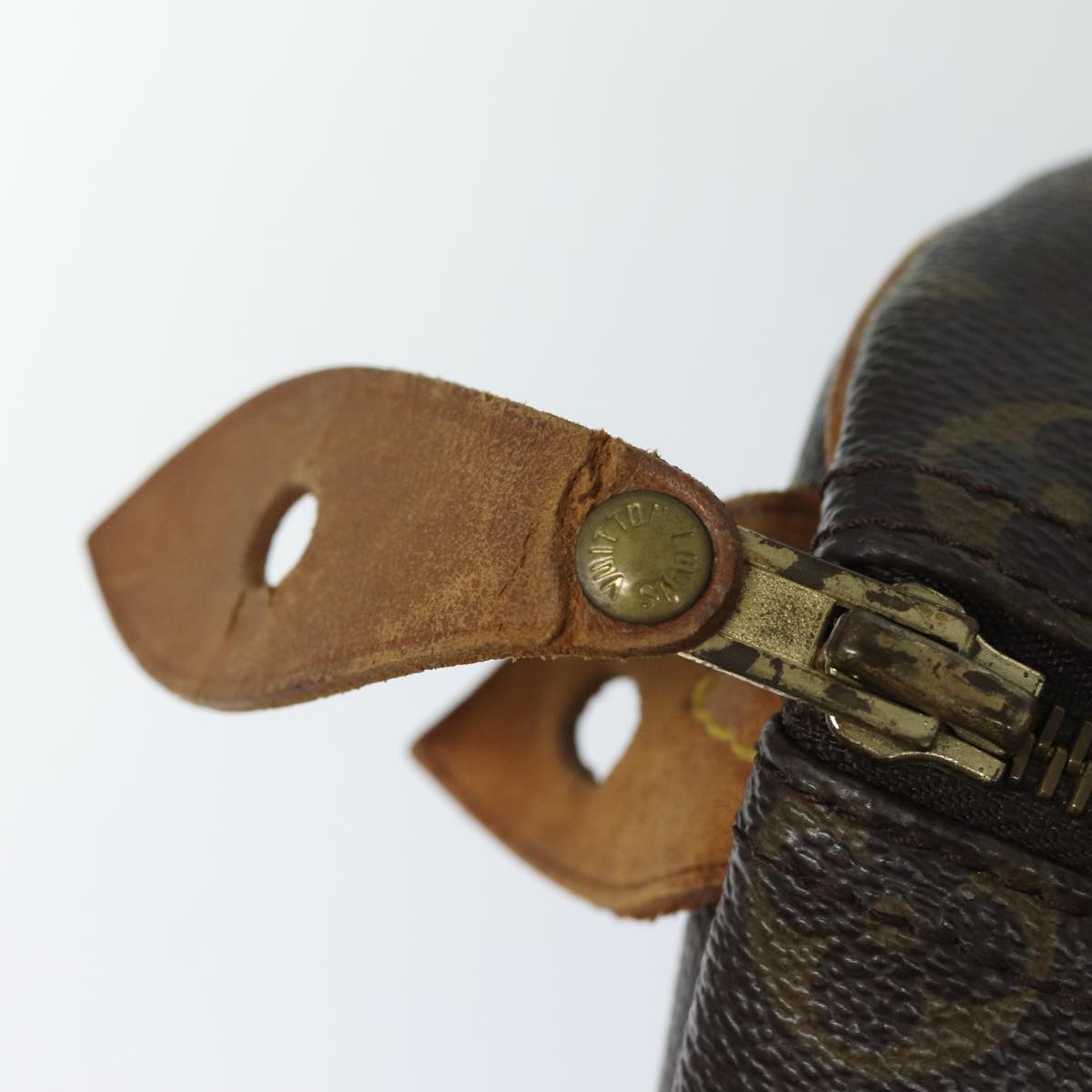 LOUIS VUITTON Monogram Speedy 35 Hand Bag M41524 LV 82797
