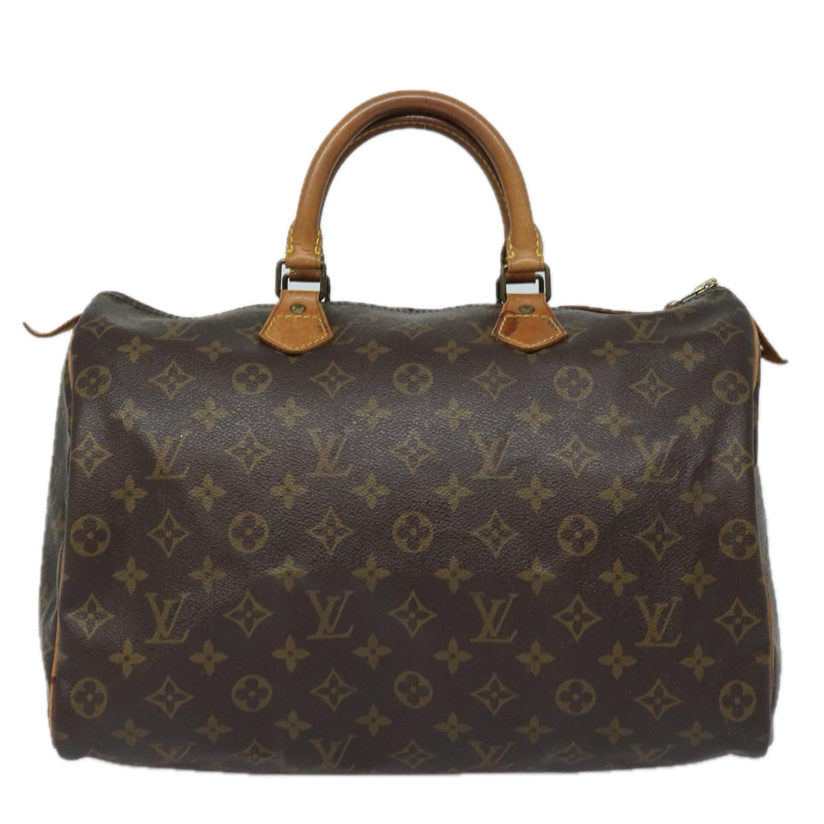 LOUIS VUITTON Monogram Speedy 35 Hand Bag M41524 LV 82797