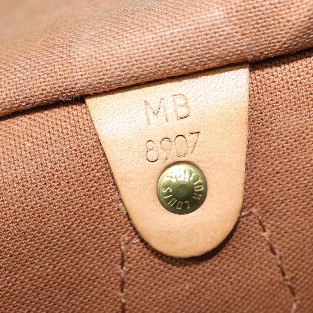 LOUIS VUITTON Monogram Speedy 35 Hand Bag M41524 LV 82797