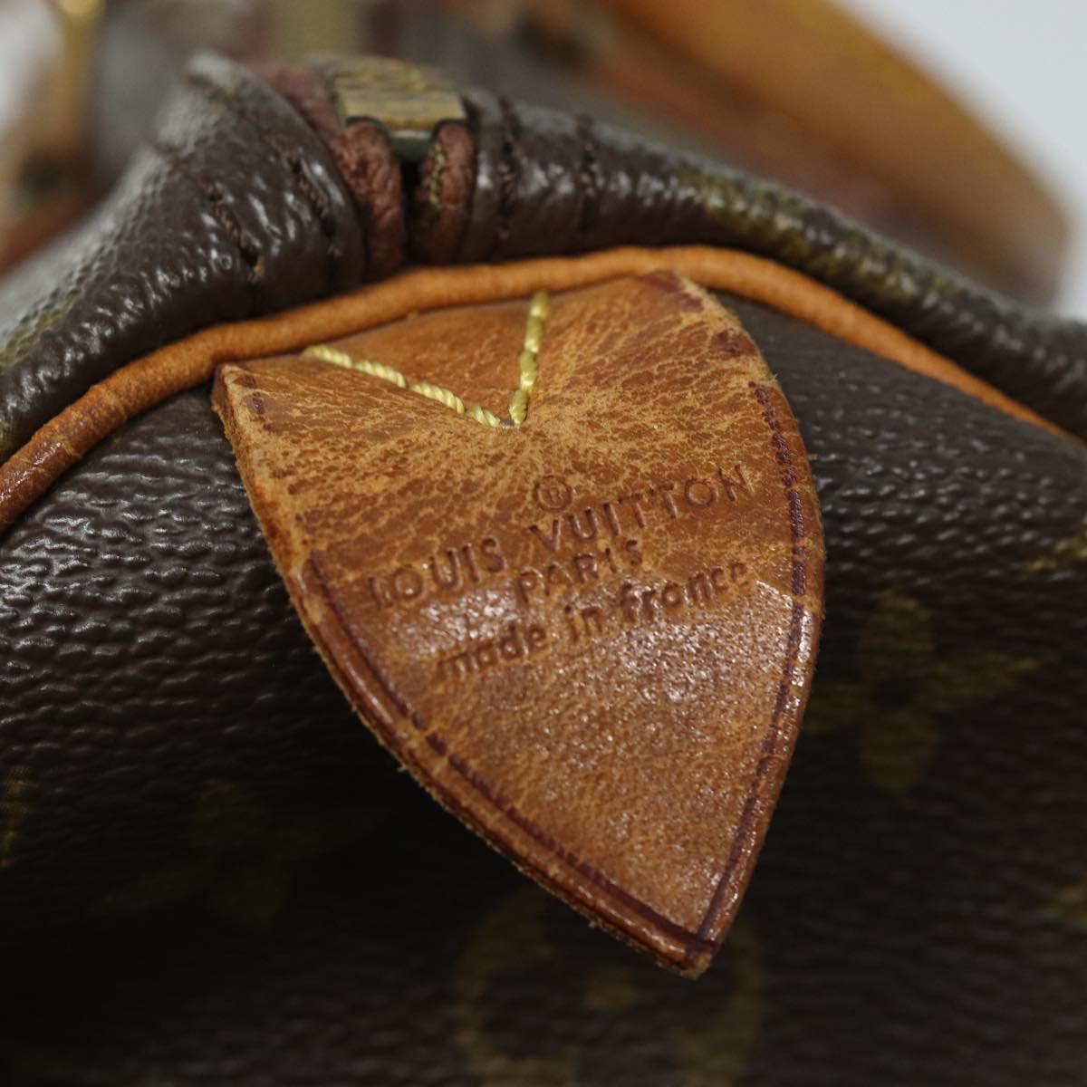 LOUIS VUITTON Monogram Speedy 35 Hand Bag M41524 LV 82798