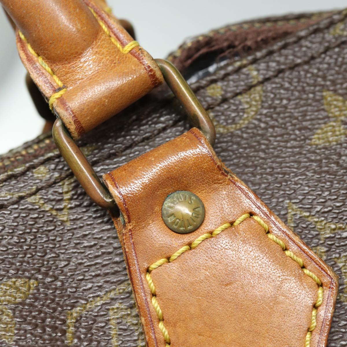 LOUIS VUITTON Monogram Speedy 35 Hand Bag M41524 LV 82798